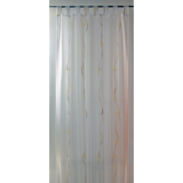 6589 gestickt transparente Gardine