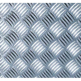 Riffelblech hochglanz silbel samolepiaca folia