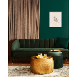 Zaragoza  jednobojno  ukrasni zavjesa